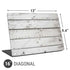 Weathered Wood Universal Laptop 16in (13 x 9.4in) Skin